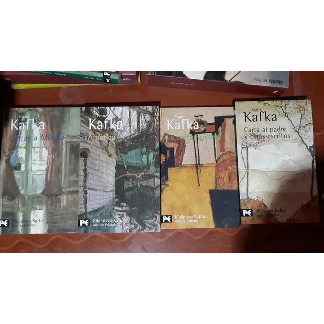 Cartas A Milena / América / La Metamorfosis /carta Al Padre 