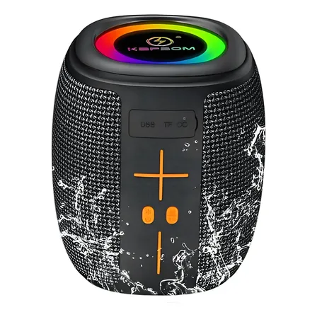 Caixa de Som Bluetooth Portátil 50w Led Tws Kapbom KA-8596