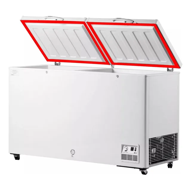 Borracha Gaxeta Fricon Freezer Horizontal 503l Kit C/2 Unds