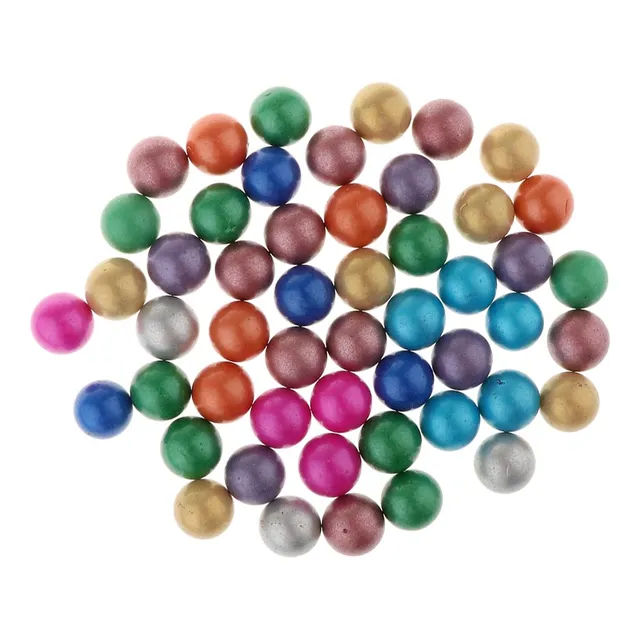 Juego De 90 Canicas De Vidrio (16 Mm) Para As Chinas Y