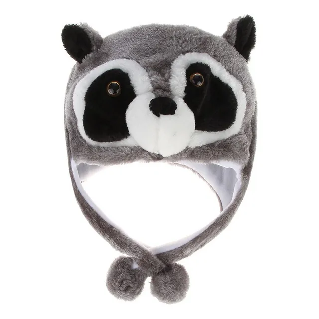 Xy Precioso Sombrero De Mapache Protección De Oído Sombrero