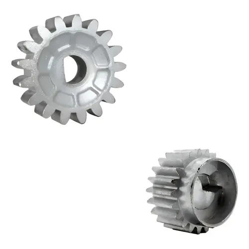 Engrenagem Z18 Em Nylon P/ Motor Portão Ppa Eixo 17mm Cor