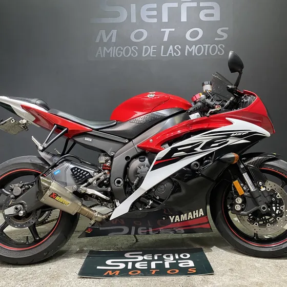 Yamaha R 6 R 2014 Roja