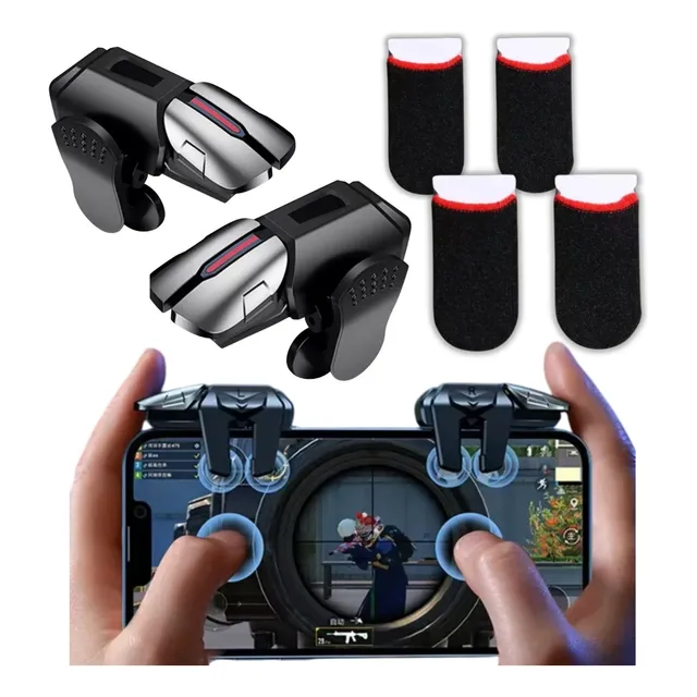 Gatillos Control Celular Gamepad Joystick Gamer Android X2