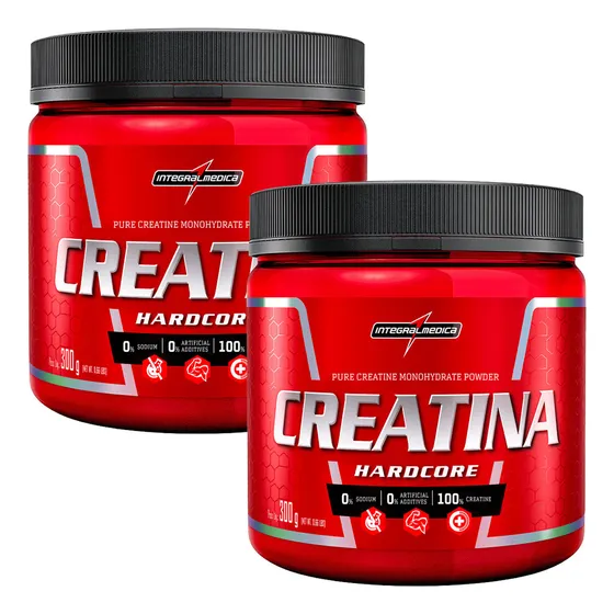 Kit 2x Creatina Monohidratada - Integralmédica 300g