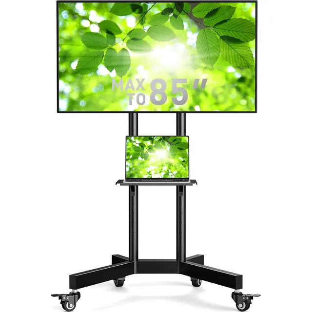 Soporte De Tv Móvil Con Ruedas Para Pantallas De 32 A 85 Pul