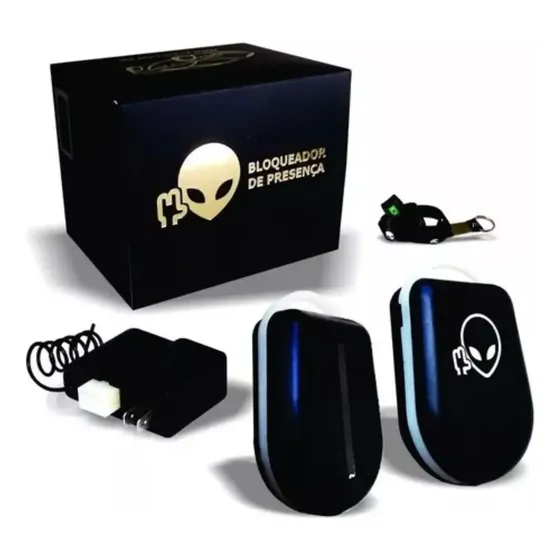 Alarme Sensor Presença Bloqueador Universal 2 Controles — foto 2