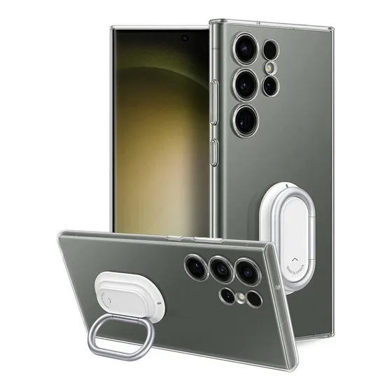 Samsung Clear Gadget Case Para Galaxy S23 Ultra C/ Apoyo