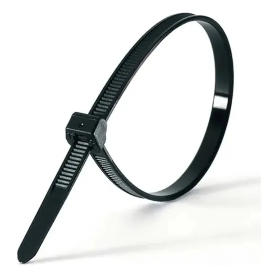 Precinto De Nylon 150x2.5mm Wadfow Color Negro