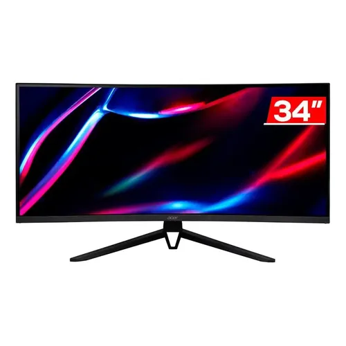 Monitor Acer Nitro 34 Curvo 180hz Led Qhd Xz342cu V3 | MercadoLivre