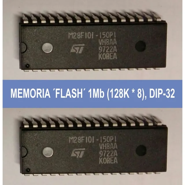 28f101 Memoria Flash Reemp 29f010, 29c010 27c1001 27c010