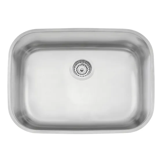 Pileta Tramontina Rectangular Inox 48x34x18cm Satinada Ed