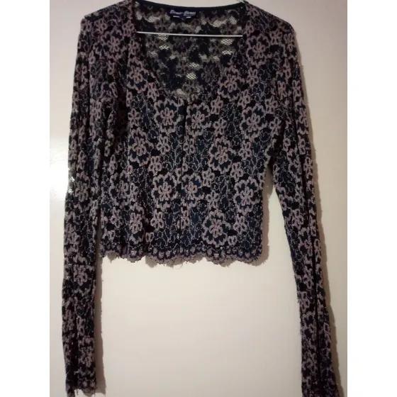 Blusa Confección Francesa Elegante Ceñida Al Cuerpo 