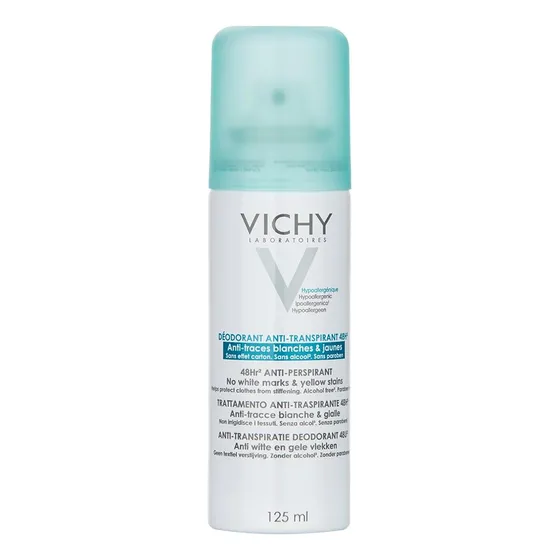 Desodorante Vichy Spray Anti Traces 125 Ml
