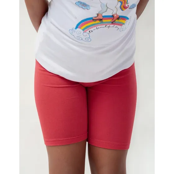Calza Biker Niña Short Bermuda 100% Algodon Del 4 Al 16 Kids