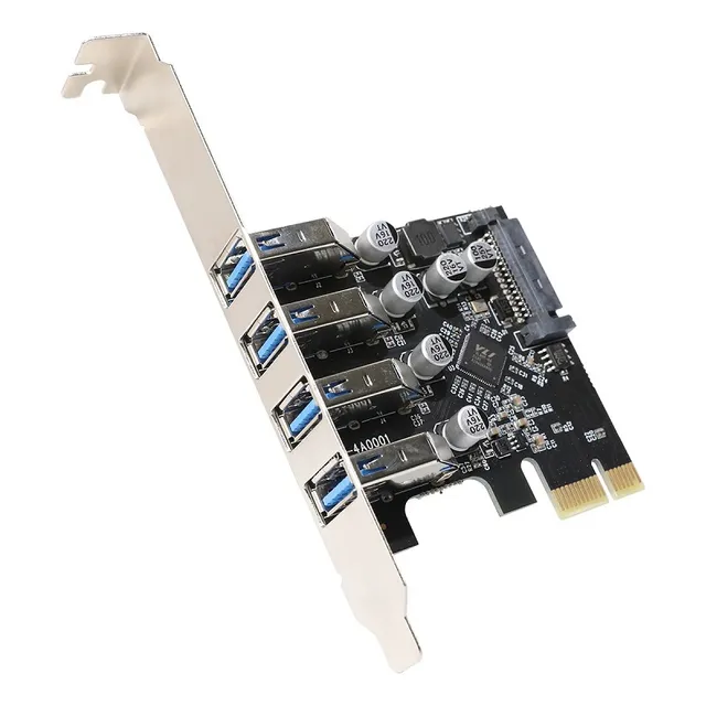 Tarjeta Controladora Pci-e 4 Puertos Usb 3.0 Xm-pex-u304