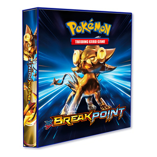 Álbum Pasta Fichário Pokémon Break Point Capa Dura Reforçado Álbum Pasta Fichário Pokémon Break Point Capa Dura Reforçado