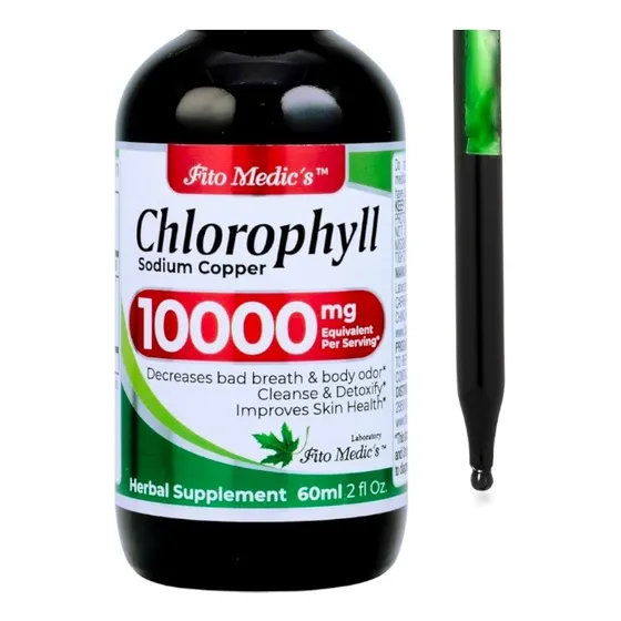 Complejo Y Suplemento Clorofila60ml Gotero 2oz