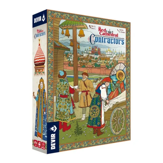 The Red Cathedral Contractors - Juego De Mesa Español Devir