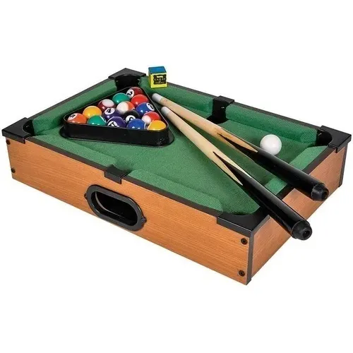 Mini Pool De Madera 51cm Juego De Mesa - Sharif Express
