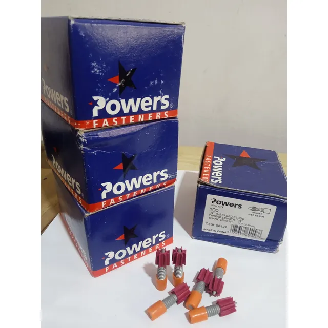 Power Fasteners 1/4 Threaded - Herramienta De Construcción