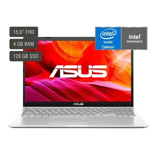 Notebook Asus Laptop N4020 Ssd 128gb 4gb 15.6 Diginet