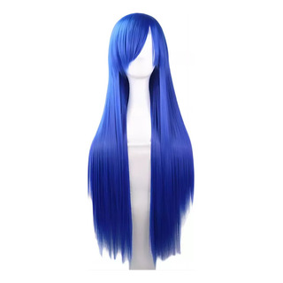 Pelucas De Cosplay De Pelo Sintético Largo Y Liso Multicolor Pelucas De Cosplay De Pelo Sintético Largo Y Liso Multicolor