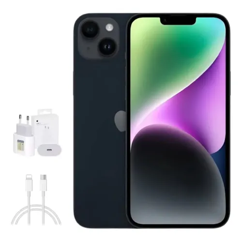 Apple Iphone 14 128gb Meia-noite - Aceitável (Recondicionado