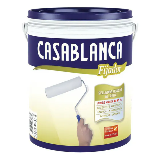 Fijador  Sellador Al Agua Casablanca X 4 Lt
