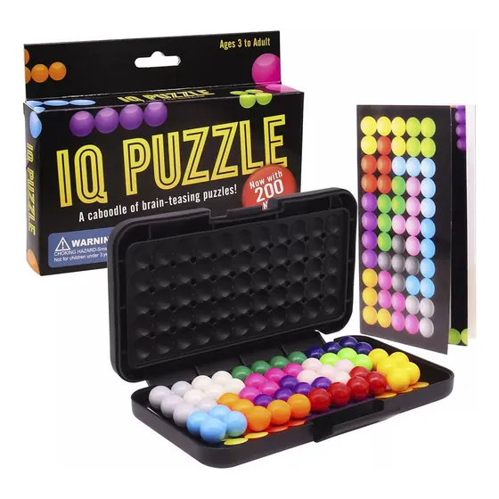 Juego De Mesa Ingenio Logica Iq Puzzle 120 Bolitas Desafios