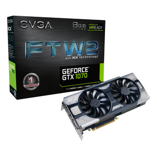 Tarjeta Gráfica Evga Geforce Gtx 1070 Ftw2 Gaming 8gb Gddr5 Tarjeta Gráfica Evga Geforce Gtx 1070 Ftw2 Gaming 8gb Gddr5