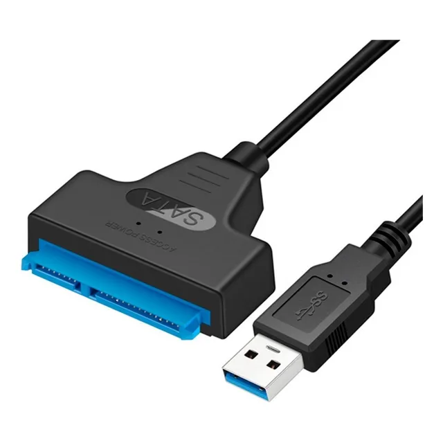 Cable Adaptador Usb A Sata Para Discos Rigidos 2,5 Ssd Hdd