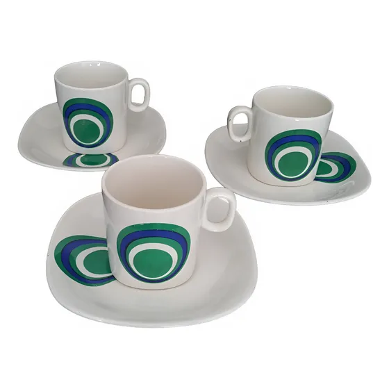 Taza Y Plato Porcelana Lozadur Festival Nuevo X Unidad