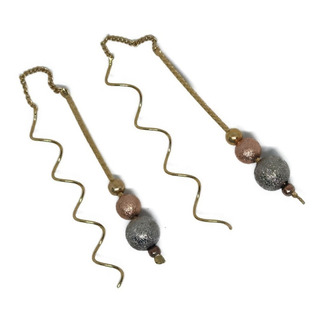 Aretes De Espiral De 5 Cm De Largo Tipo Violadores Aretes De Espiral De 5 Cm De Largo Tipo Violadores