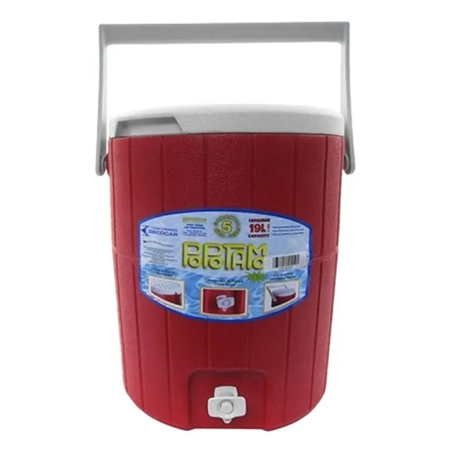 Termo 19 Litro Decocar Disponible Solo Color Rojo