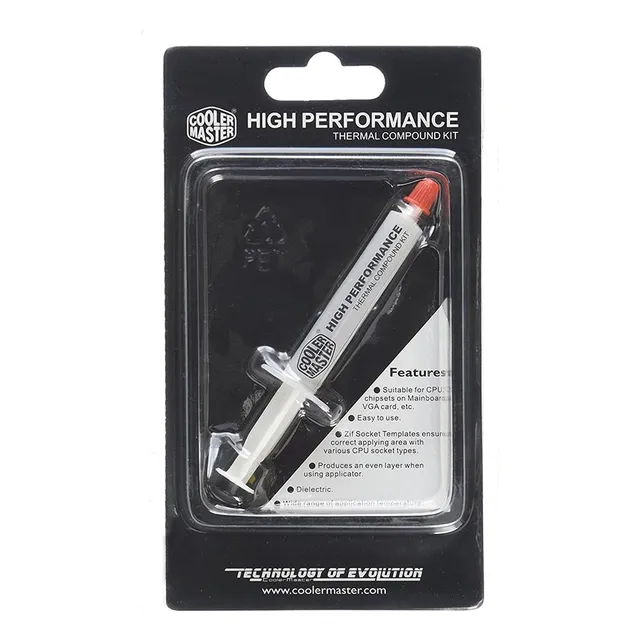 Pasta Termica Cooler Master (htk-002-u1) 2.37gr, Blanco