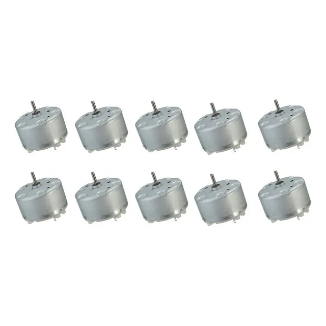Motor Elétrico 10x 3v-12v Dvd Vcd 3v-2700rpm 6v-4000rpm
