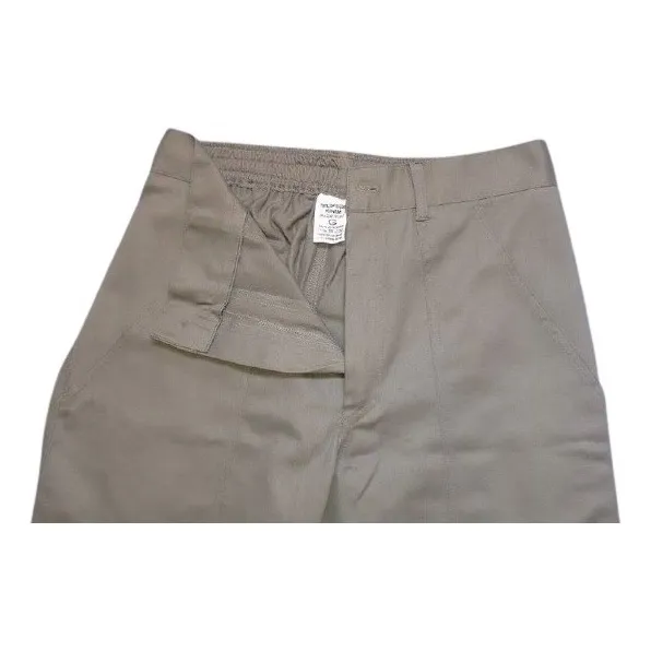 (ref.201) - Kit 20 Und Calça Brim 1/2 Cós Elástico E Zíper