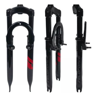 Garfo Suspensão Aro 26 Mtb Rosca 21.1 Preta C/pivo Veloforce Garfo Suspensão Aro 26 Mtb Rosca 21.1 Preta C/pivo Veloforce