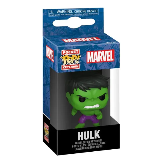 Funko Pop! Llavero Marvel: New Classics -  Hulk