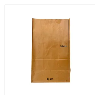100 Sacos Kraft Delivery Médio Fast Food Entregas 24x30x14 100 Sacos Kraft Delivery Médio Fast Food Entregas 24x30x14