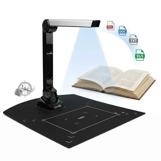 Scanner De Mesa Documentos Thype A4 Ocr 5mp Usb