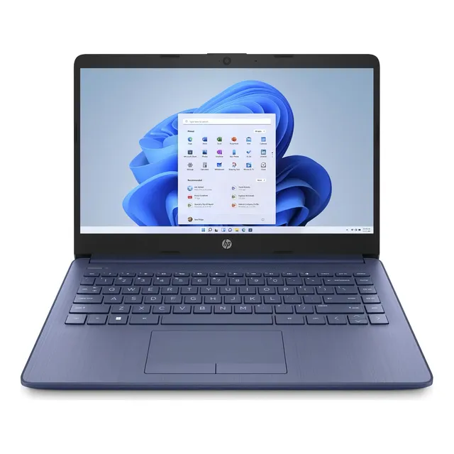 Notebook Hp Stream 14'' Hd 4gb Ram 64gb Emmc Intel Celeron Color Azul