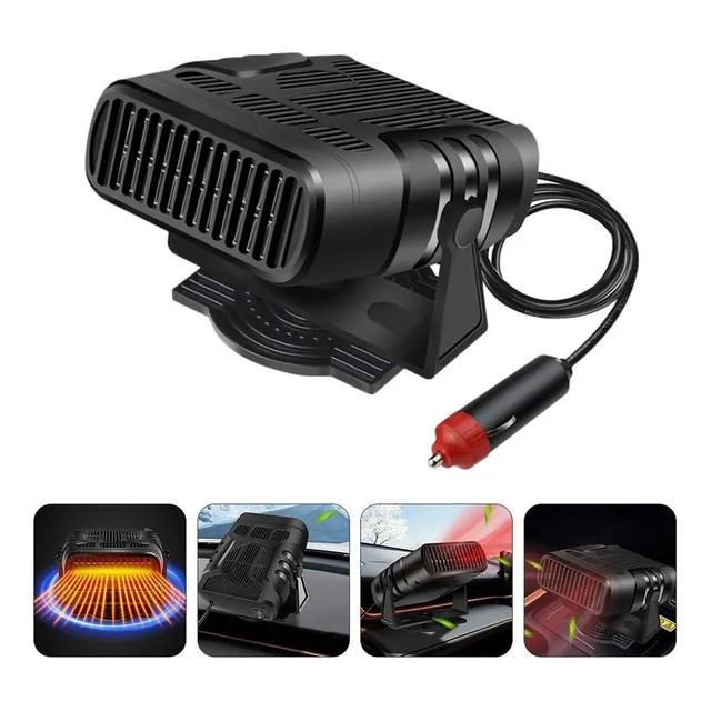 Aquecedor Portátil De Veículos Automotivos Poderosos 12v/24v