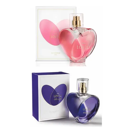 Pack X2 Perfume Lov U Edp Avon - Original & Date Night