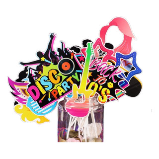 Props Para Fotos De Carton Para Fiesta De Los 70s Discoteca Props Para Fotos De Carton Para Fiesta De Los 70s Discoteca