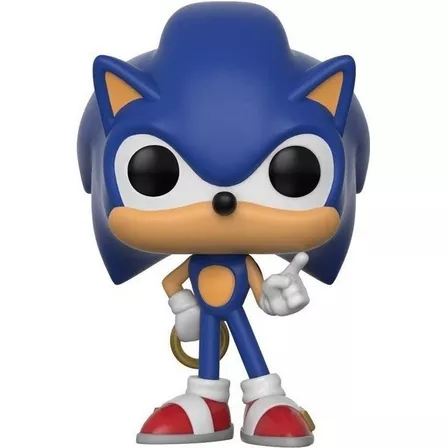 Funko Pop Sonic With Ring (283) Sonic The Hedgehog