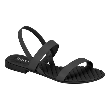 Sandália Feminina Casual Tira Calce Fácil Conforto Original