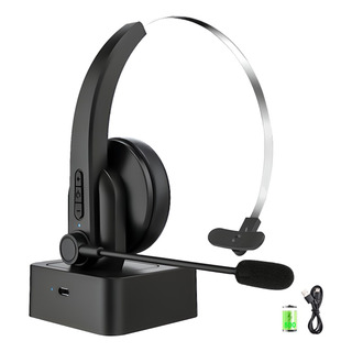 Audifono Inalambrico Diadema Bluetooth Con Cancelacion Ruido Audifono Inalambrico Diadema Bluetooth Con Cancelacion Ruido