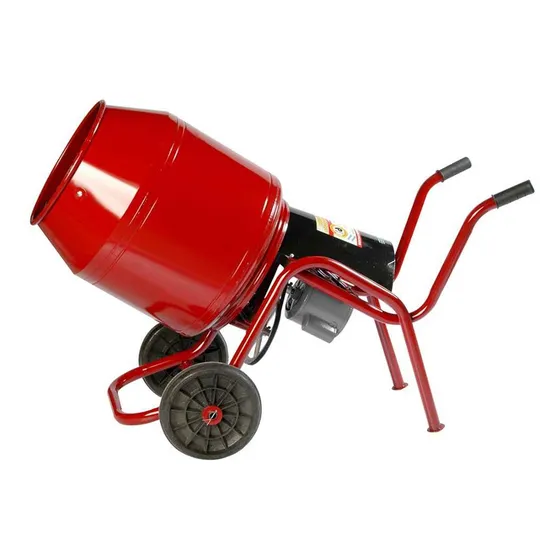Hormigonera Mezcladora Eléctrica De 130lts 0.75hp Goldex